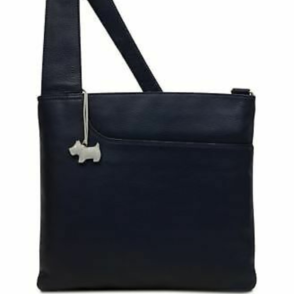 Radley London Black Leather Crossbody Bag